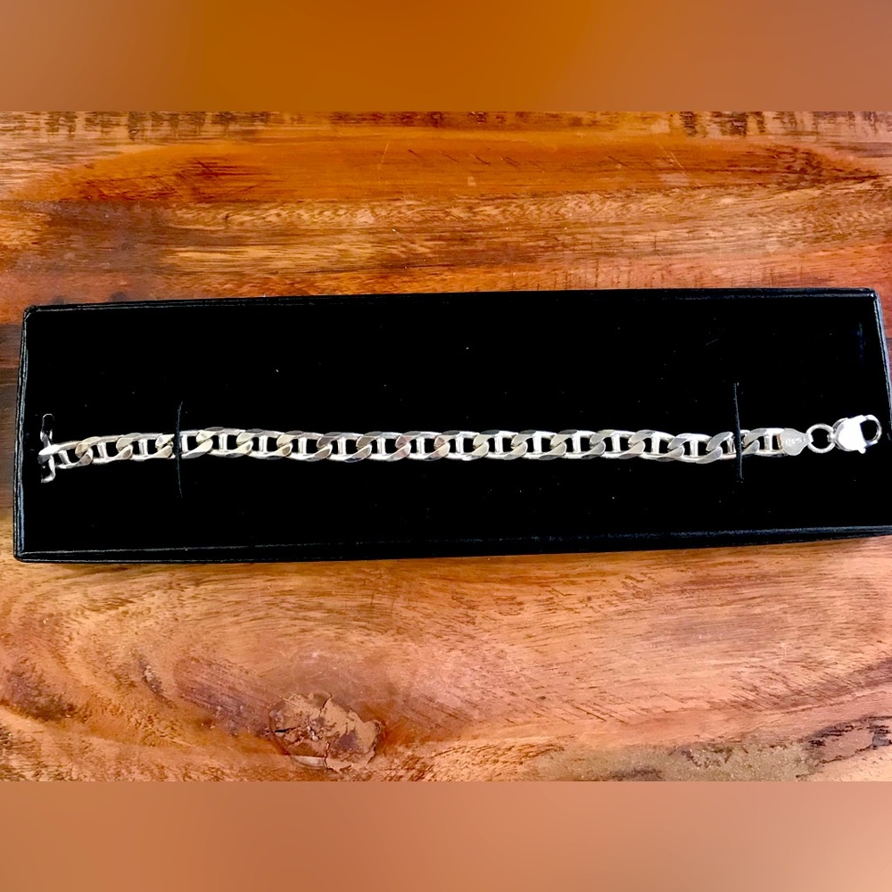 Italian Silver 925 Chain Bracelet